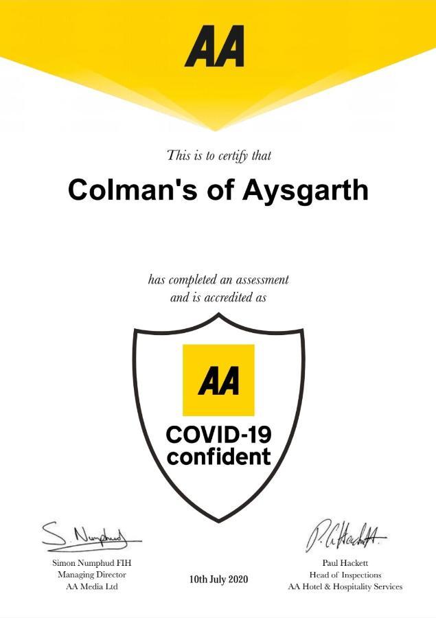 Bed and Breakfast Colman'S Of Aysgarth Town Ends Екстер'єр фото